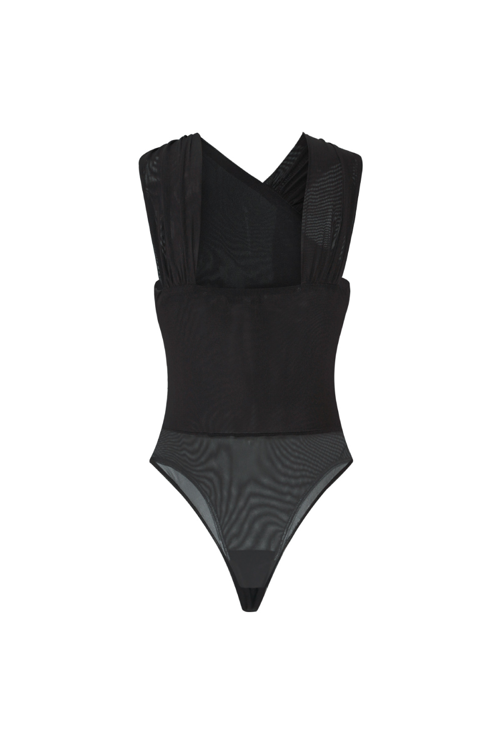 Body Shaping En Spandex À Épaule Unique Conception Contour Image11