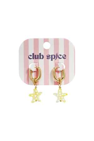 Boucles D'Oreilles Avec Étoiles De Mer Tachetées h5 Image3