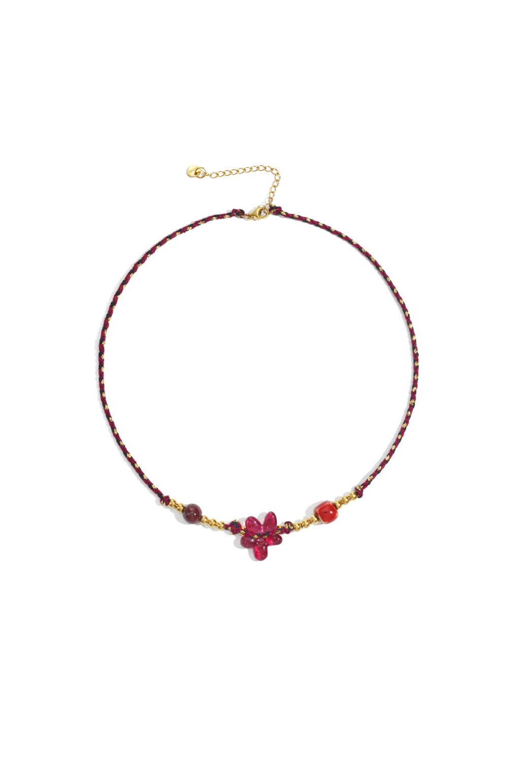 Colliers De Perles En Polyester, Série Florale Décontractée, Simple Et Quotidienne, Bijoux Pour Femmes 