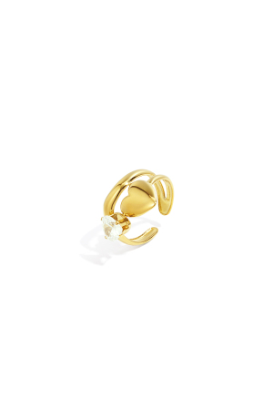 Bagues En Acier Inoxydable Avec Pierres Précieuses, Style Cœur, Décontractées, Simples Et Quotidiennes, Bijoux Pour Femmes h5