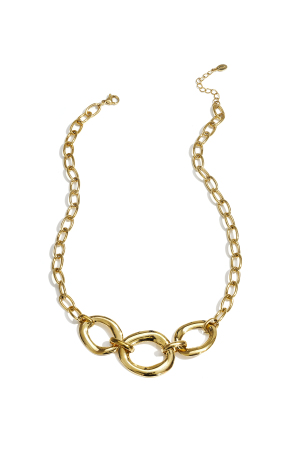 Collier Orné De Pierres Rondes Imposantes h5 
