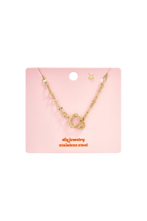 Collier Et Bracelet 2 En 1 Avec Maillons De Tailles Différentes h5 Image5