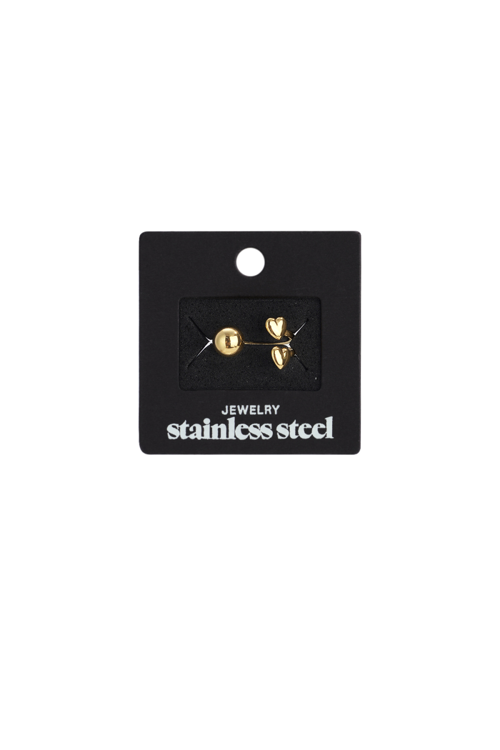 Bagues Minimalistes En Acier Inoxydable, Style Cœur, Décontractées, Simples Et Quotidiennes, Bijoux Pour Femmes Image4