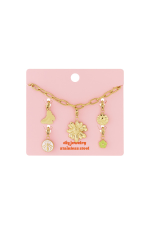 Collier Diy À Fleurs Détaillées h5 Image4