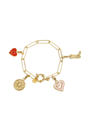 Bracelet Avec Fermoir Avant Et Maillons Longs h5 Image2