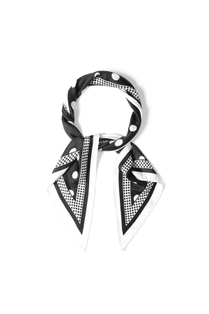 Écharpes D'Été À Pois, Accessoires Du Quotidien En Polyester h5 Image2