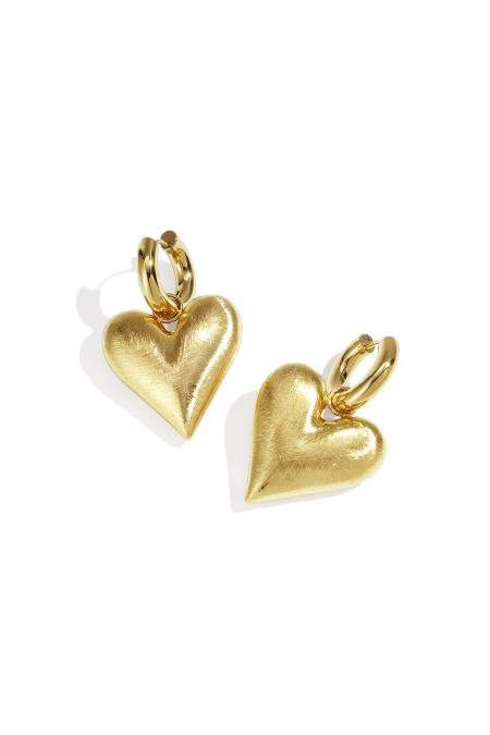 Boucles d'oreilles pendantes Heart Daily Daily Simple Series Bijoux pour femmes