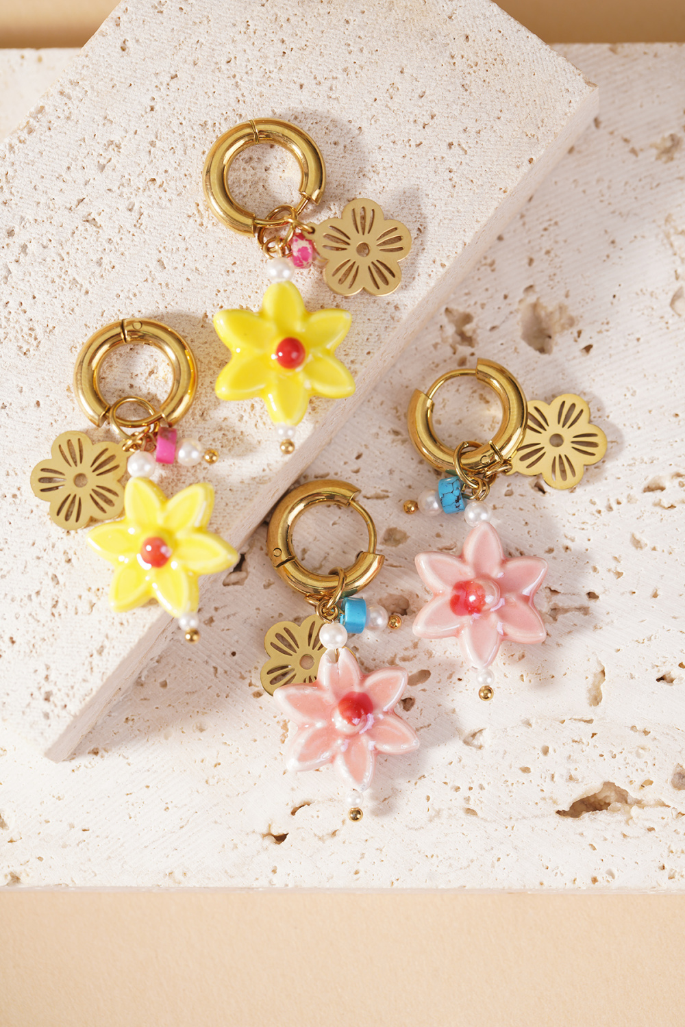 Boucles D'Oreilles Rêves De Fleurs Image4