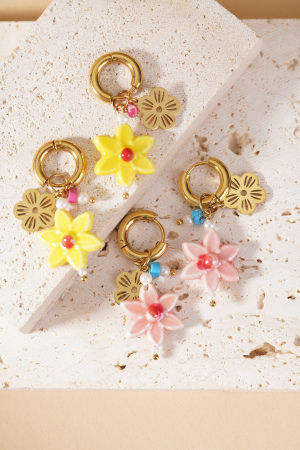 Boucles D'Oreilles Rêves De Fleurs h5 Image4