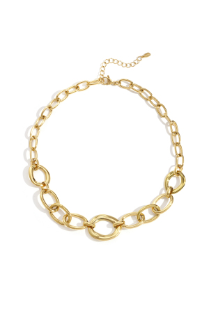 Colliers En Acier Inoxydable Pour Femmes, Style Décontracté, Simple Et Quotidien h5 Image4