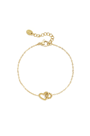 Bracelet Avec Breloque Cœur Reliée h5