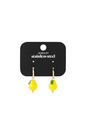Boucles D'Oreilles Poire h5 Image4