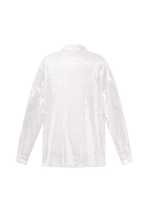 Blouse Femme En Fibre De Polyester Tissée Élégante Couleur Unie Printemps/Été h5 Image3