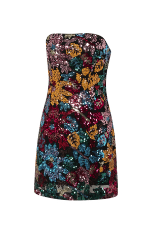 Robe Bustier Nuit Tropicale h5 Image2