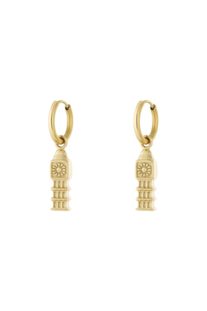 Boucles D'Oreilles Pendantes En Acier Inoxydable, Style Dessin Animé, Décontracté, Quotidien, Simple, Bijoux Pour Femmes h5