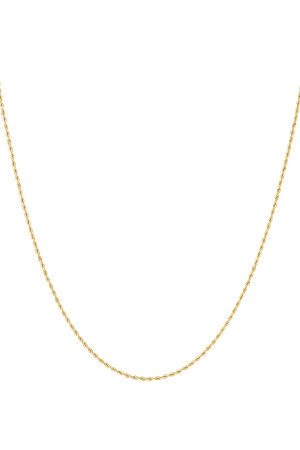 Collier Like A Boss Couleur Or Acier Inoxydable h5 