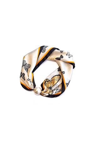 Écharpes D'Été Papillon Élégantes En Polyester, Accessoires Du Quotidien h5