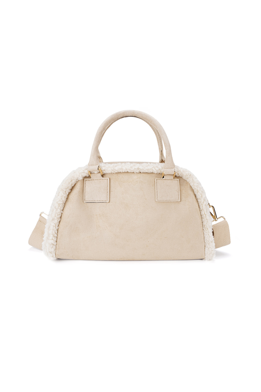 Sac À Bandoulière Avec Détails En Peluche 