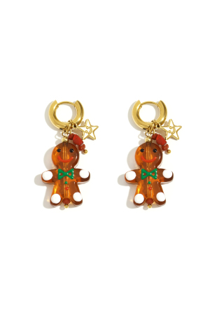 Boucles D'Oreilles Pendantes En Acier Inoxydable, Série Star Casual Daily Simple, Bijoux Pour Femmes h5