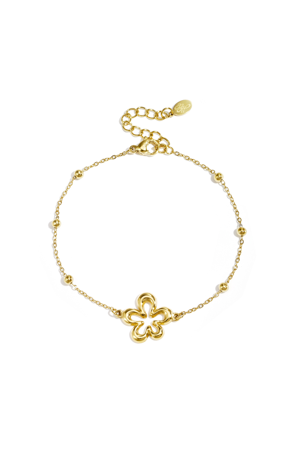 Bracelet Orné De Fleurs Ludiques En Forme De Corail De Tailles Variées 
