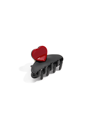 Pinces À Cheveux En Forme De Cœur, Décontractées, En Acétate, Accessoires Pour La Saint-Valentin h5 