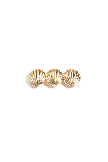 Pinces à cheveux coquillage en alliage, accessoires du quotidien