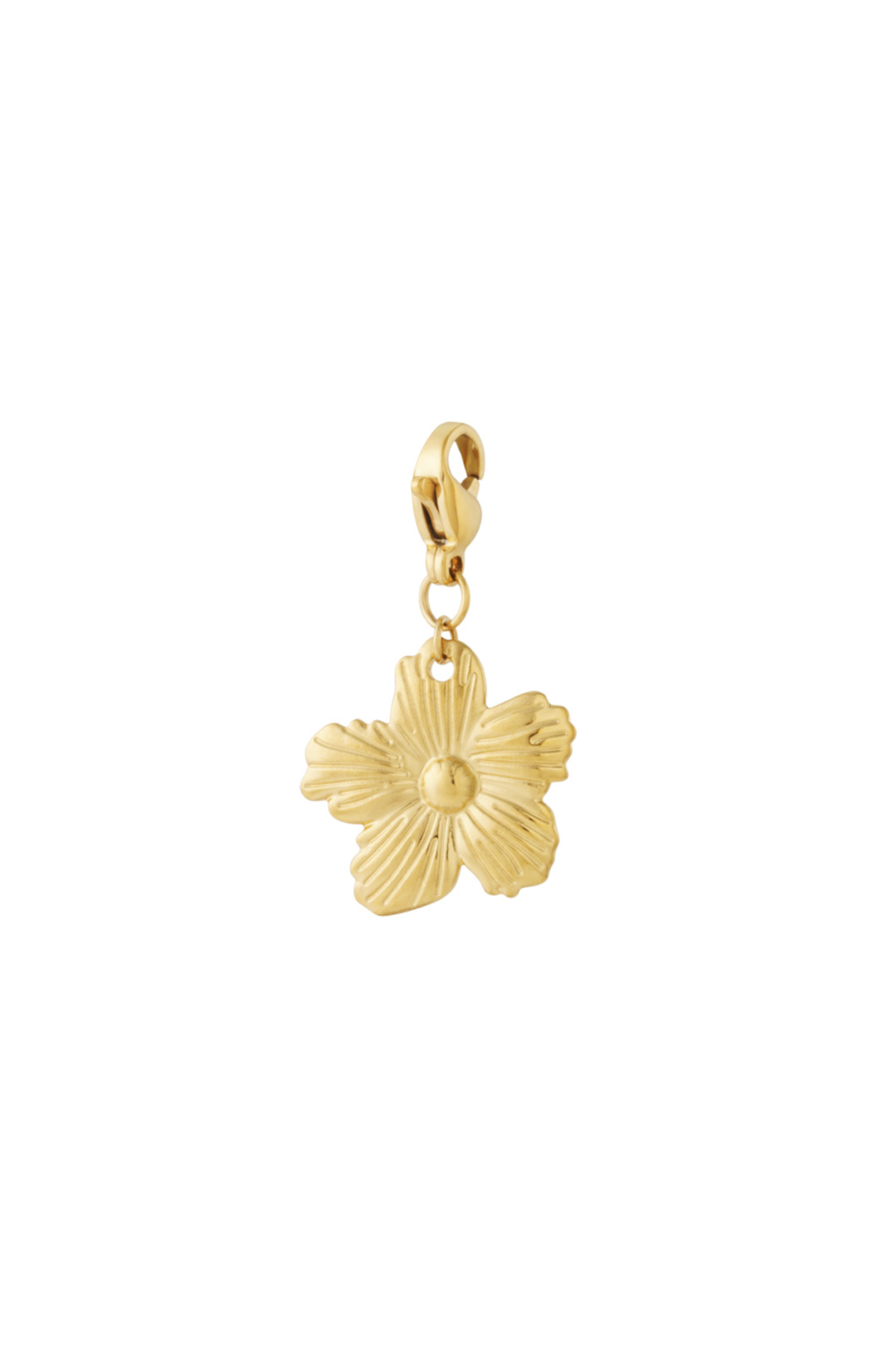 Bijoux En Acier Inoxydable, Breloques Florales, Style Décontracté, Quotidien 