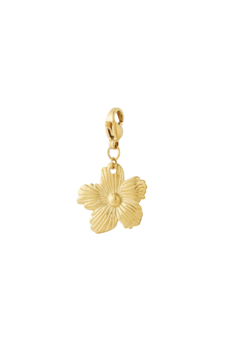Bijoux en acier inoxydable, breloques florales, style décontracté, quotidien
