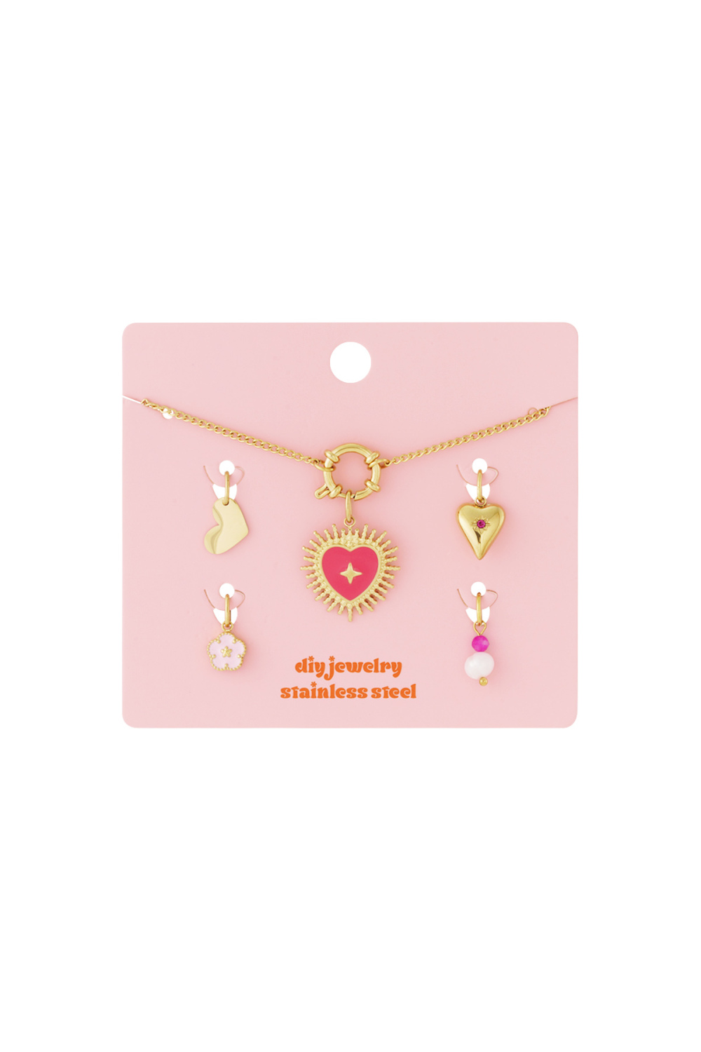Collier Diy Soleil De Cœur h5Image4