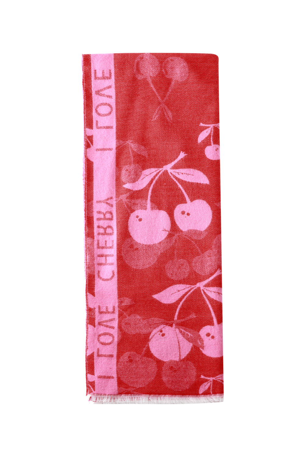Écharpes D'Hiver Cerises Casual Acrylique Accessoires Quotidiens Image2