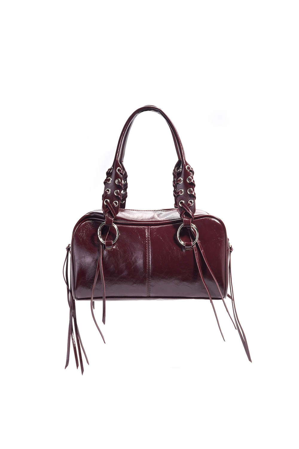 Sacs À Bandoulière À Pompon Rétro En Pu, Accessoires Quotidiens 