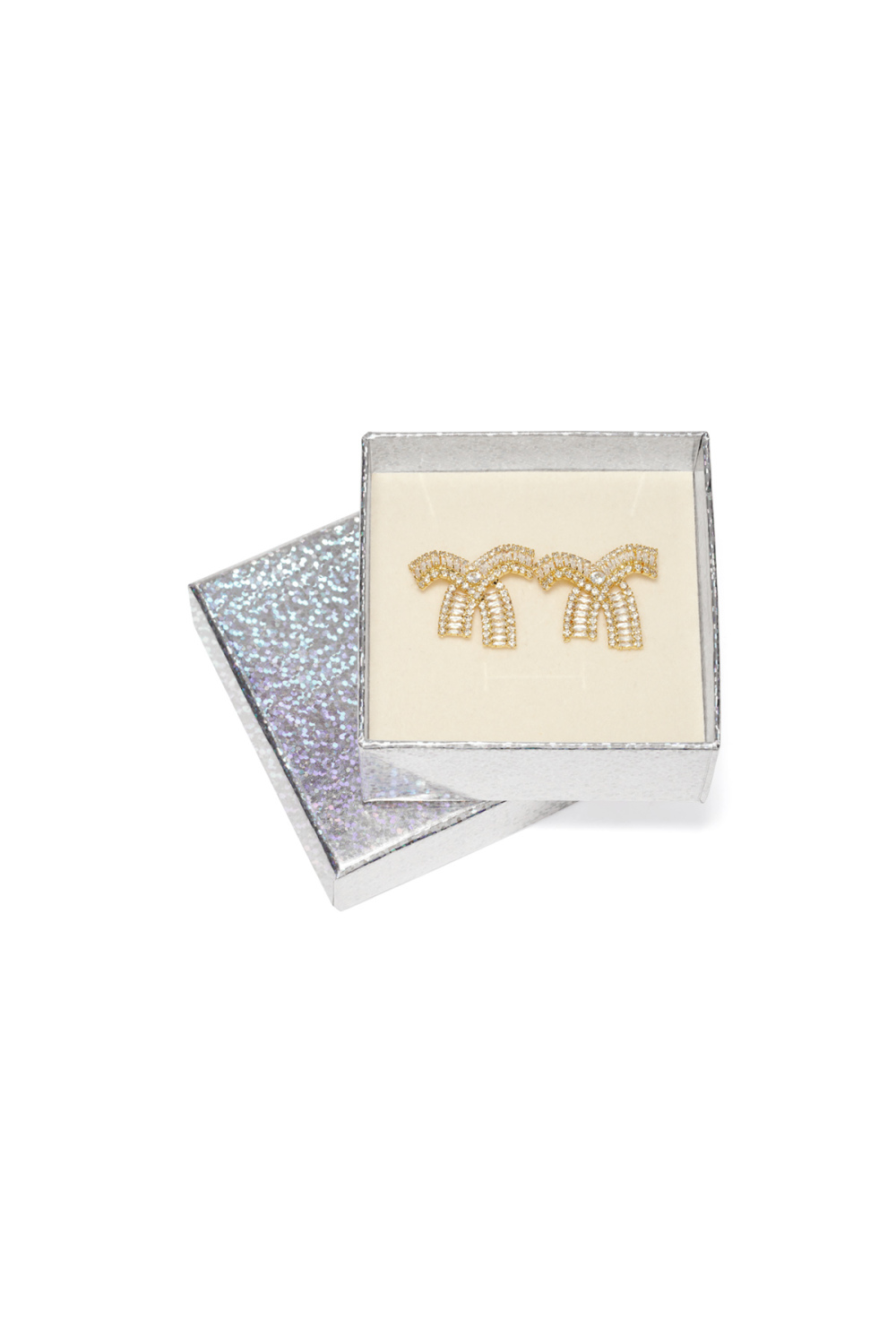 Boucles D'Oreilles À Tige En Cuivre Avec Nœud Papillon, Élégantes, Luxueuses, De Noël, Pour Femmes Image2