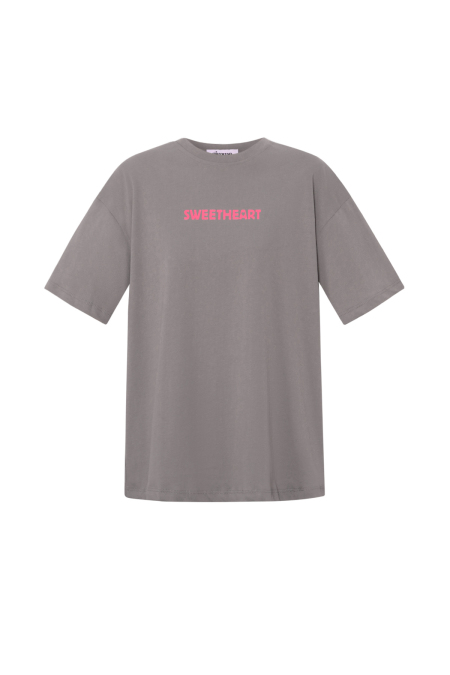 T-shirt Femme Tricoté Casual Lettres 2