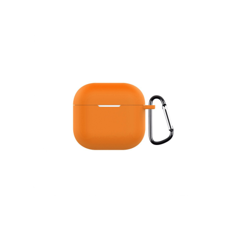 Étui pour écouteurs AirPods de couleur unie