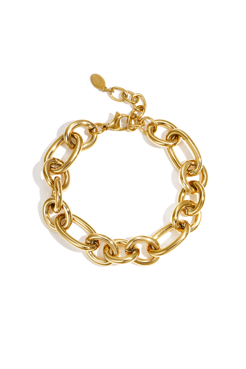 Bracelet À Maillons Ronds 
