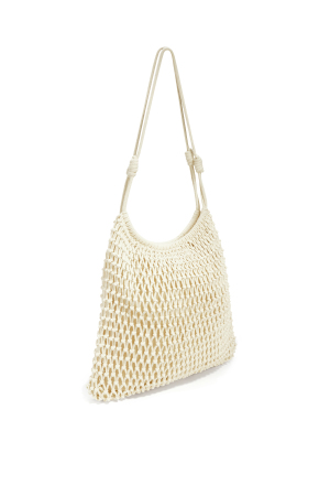 Sacs De Plage Couleur Unie En Coton Décontracté Accessoires Du Quotidien h5 Image4