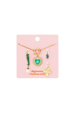 Bracelet Diy Coeur Vert h5 Image4