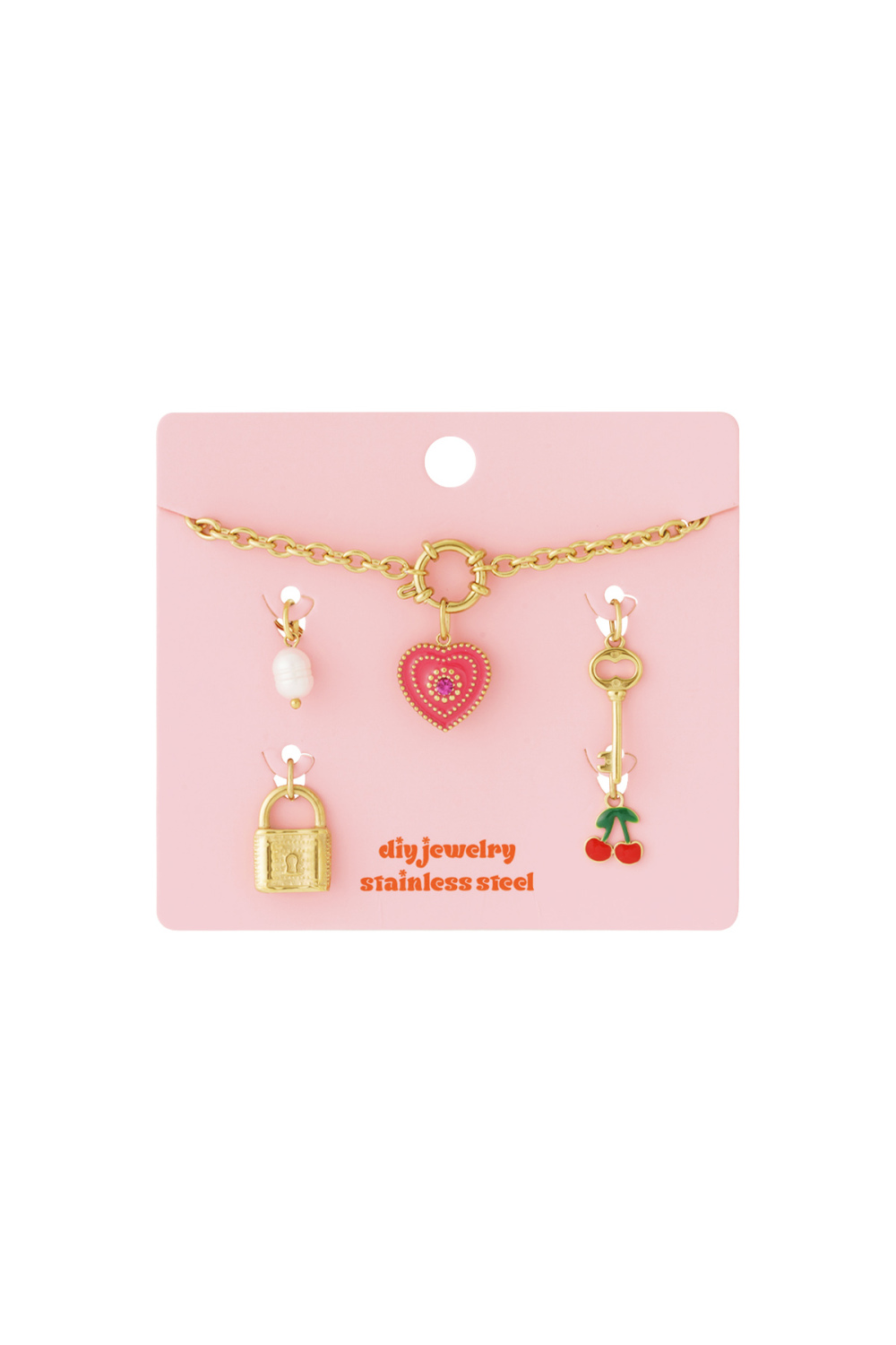Collier Diy En Forme De Cœur h5Image4