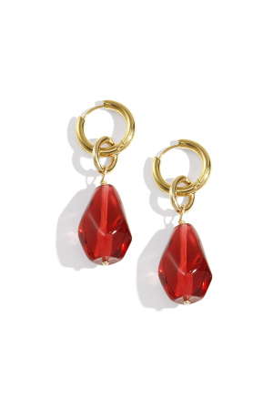 Boucles D'Oreilles Pendantes De Forme Irrégulière, Série Casual Daily Simple, Bijoux Pour Femmes h5 Image3
