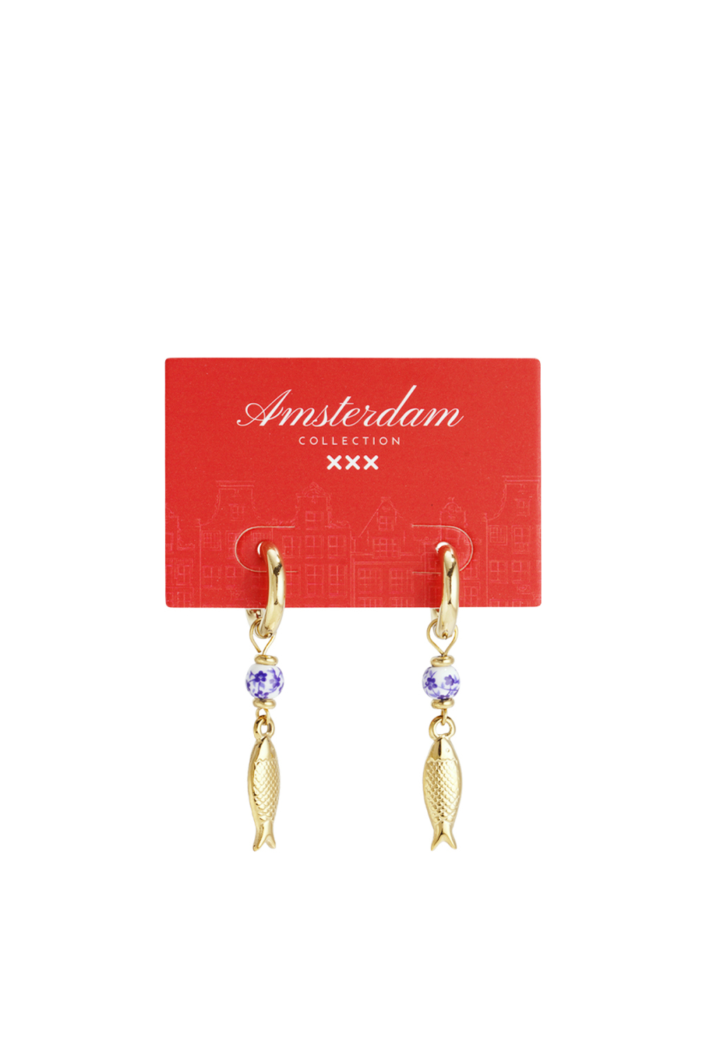 Boucles D'Oreilles Pendantes En Acier Inoxydable, Motif Poisson, Collection Décontractée Pour Les Vacances/La Plage, Bijoux Pour Femmes h5Image5