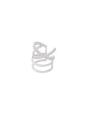 Boucles D'Oreilles Géométriques En Cuivre, Style Décontracté Et Quotidien h5 Image3