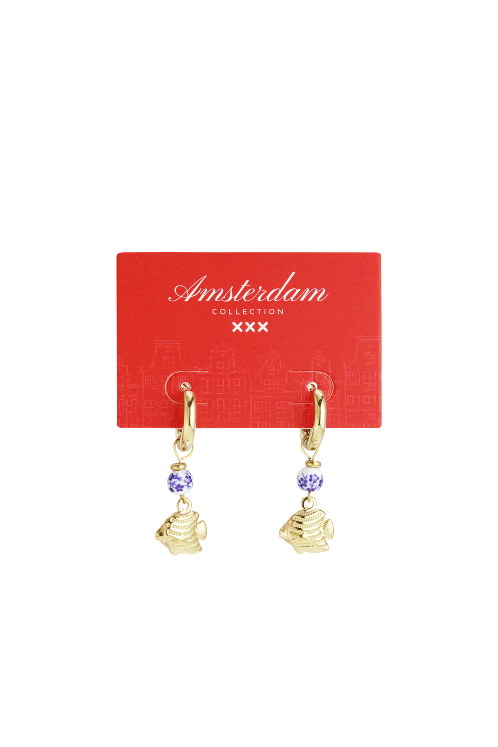 Boucles D'Oreilles Pendantes En Acier Inoxydable, Motif Poisson, Collection Décontractée Et Simple Pour Femmes h5Image6