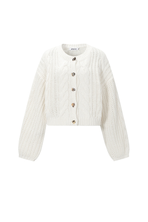 Gilet En Maille Torsadée h5