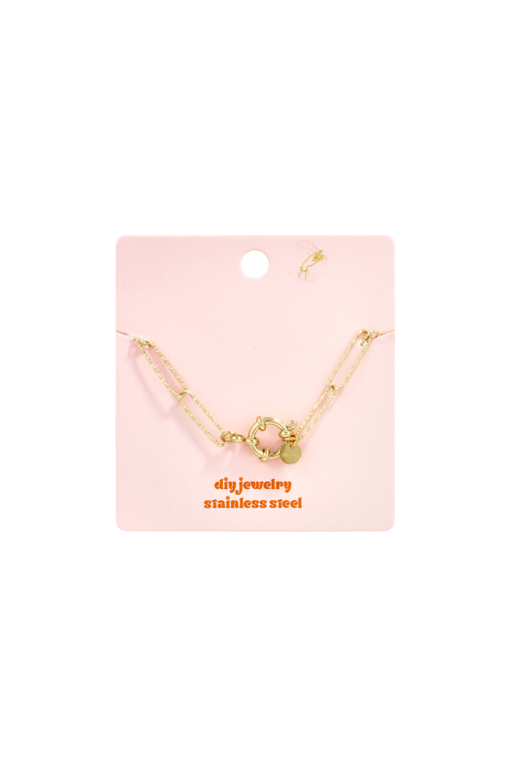Bracelet Avec Fermoir Avant Et Maillons Longs h5Image6