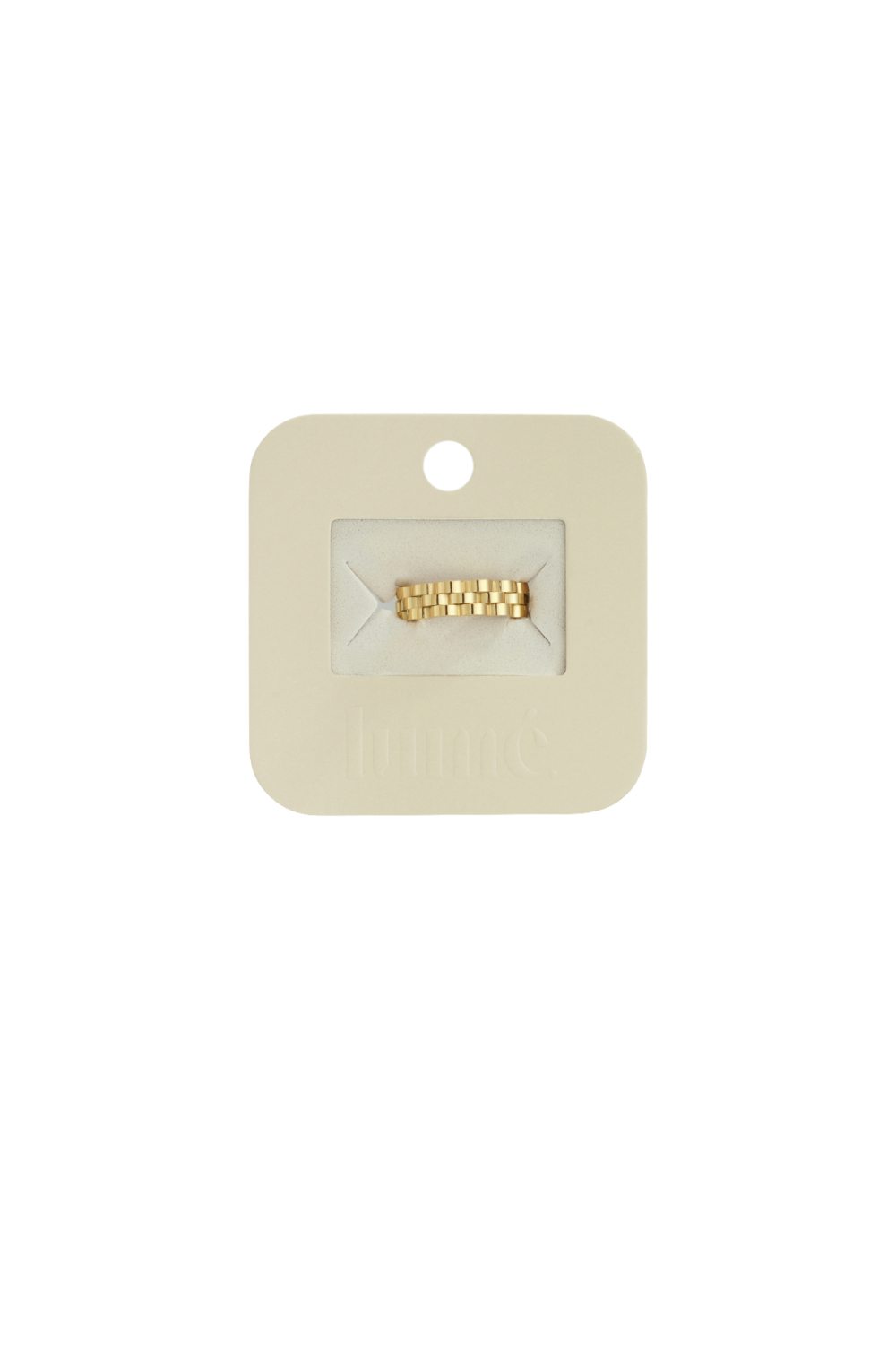 Bagues Minimalistes En Acier Inoxydable De Forme Irrégulière Simple Daily Simple Series Bijoux Pour Femmes h5Image4