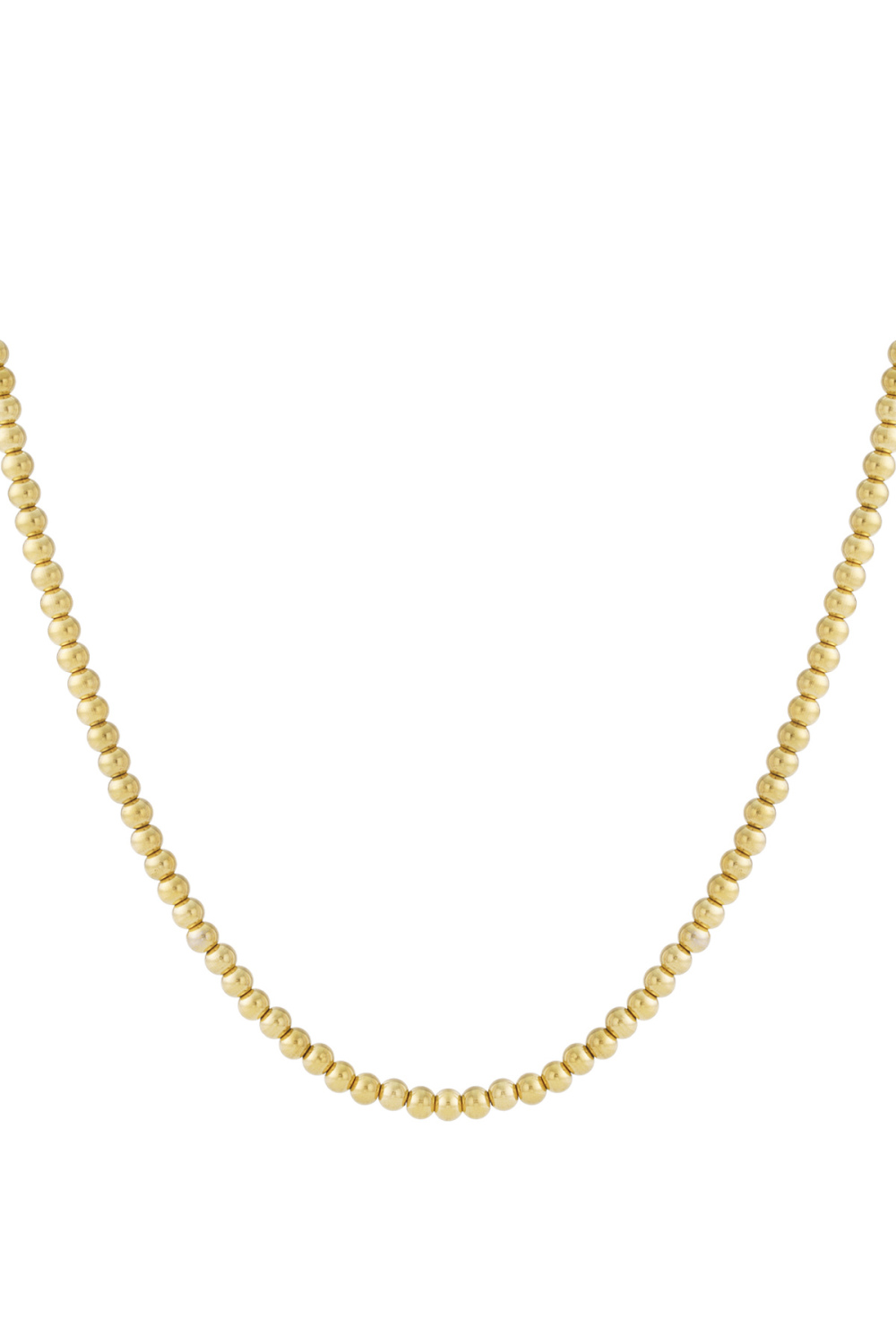 Collier De Perles Solides - 6 Mm 