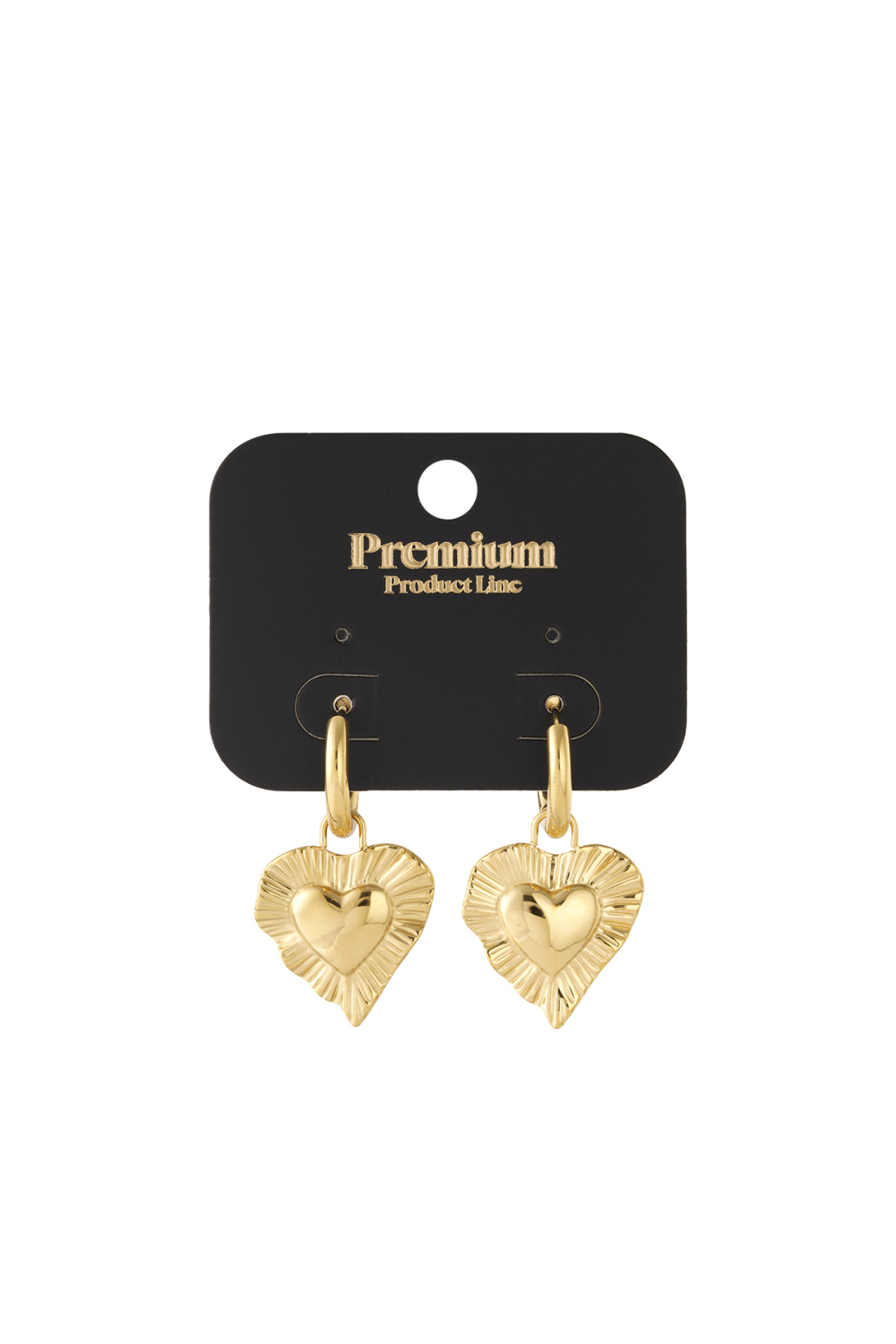 Boucles D'Oreilles Coeur Rayonnant Image4