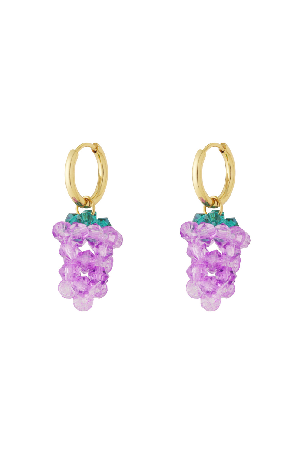 Boucles D'Oreilles Pendantes En Acier Inoxydable, Série Plant Casual Daily Simple, Bijoux Pour Femmes 
