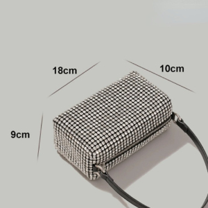 Sac À Bandoulière Femme Élégant En Pu Uni, Collection Luxe (1 Pièce) h5 Image2