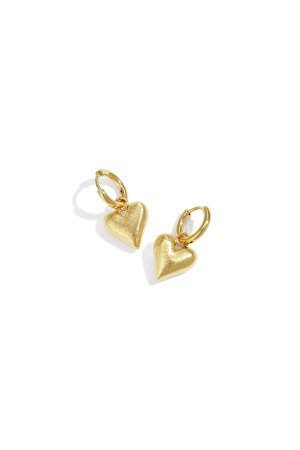 Boucles D'Oreilles Pendantes En Forme De Cœur, Série Simple Et Décontractée Pour Le Quotidien, Bijoux Pour Femmes h5 